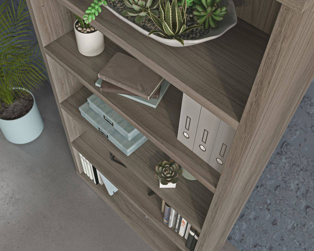 Affiliate 5 Shelf Bookcase by Teknik - Price Crash Furniture