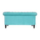 Aqua Velvet Chesterfield Sofa by Artisan Furniture - Price Crash Furniture