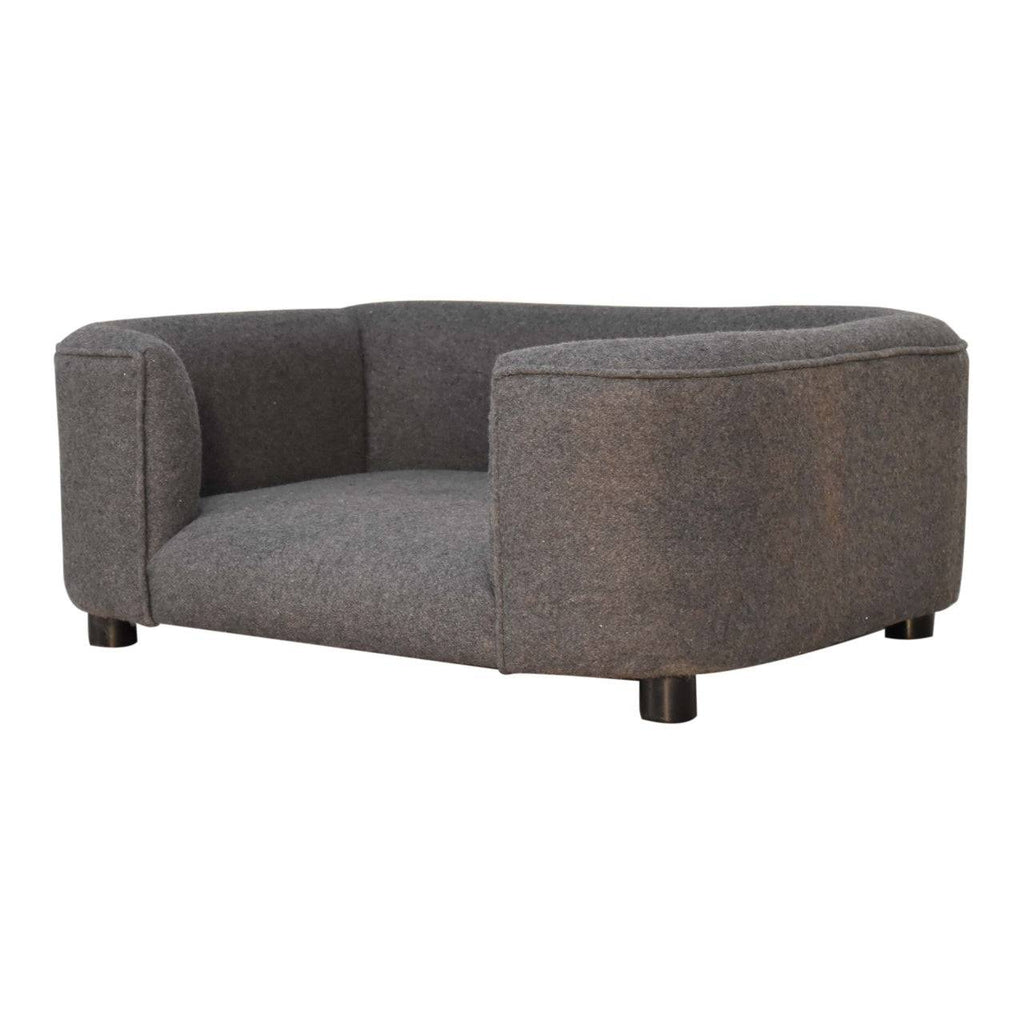 Battleship Tweed Pet Sofa Bed by Artisan Furniture - Price Crash Furniture