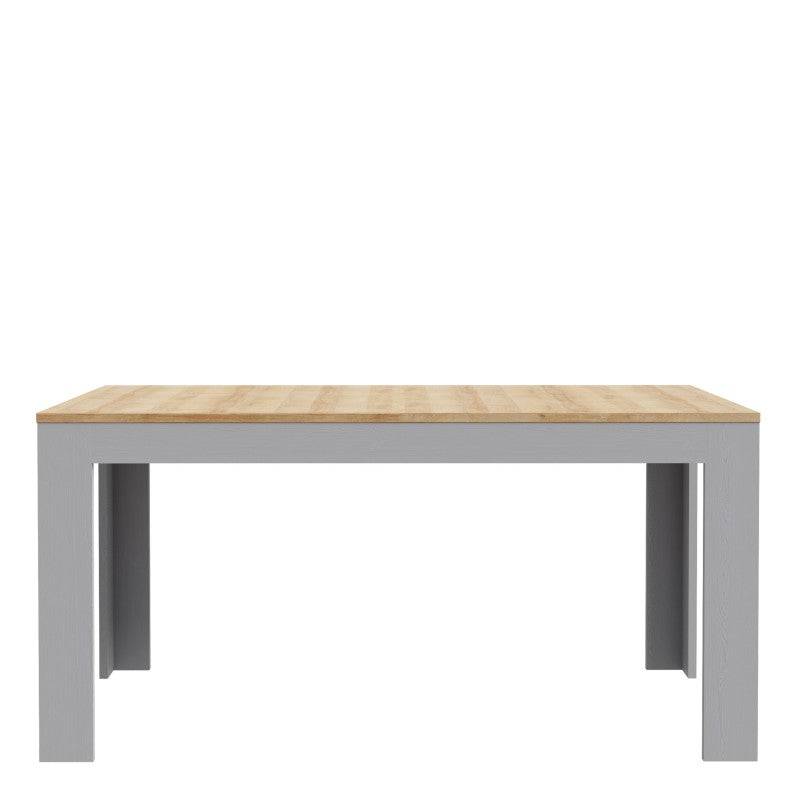 Bohol Extending Dining Table In Riviera Oak & Grey Oak - Price Crash Furniture