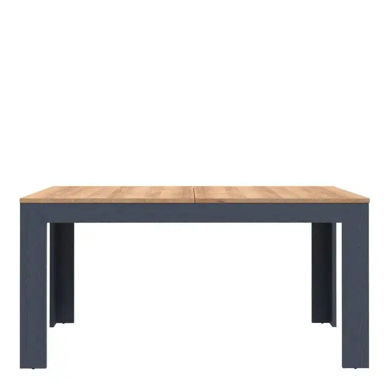Bohol Extending Dining Table In Riviera Oak & Navy - Price Crash Furniture