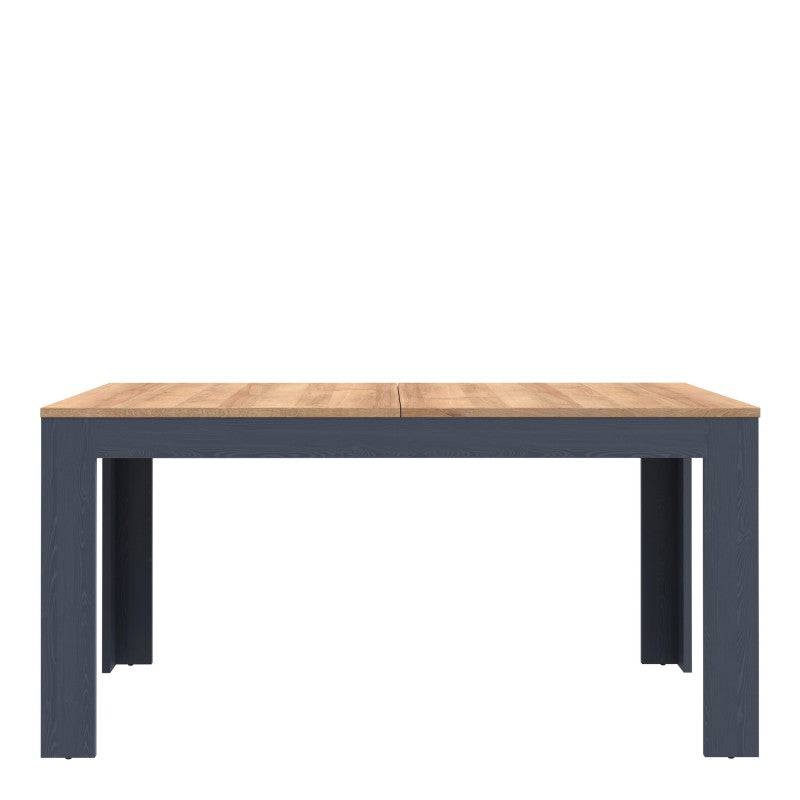 Bohol Extending Dining Table In Riviera Oak & Navy - Price Crash Furniture