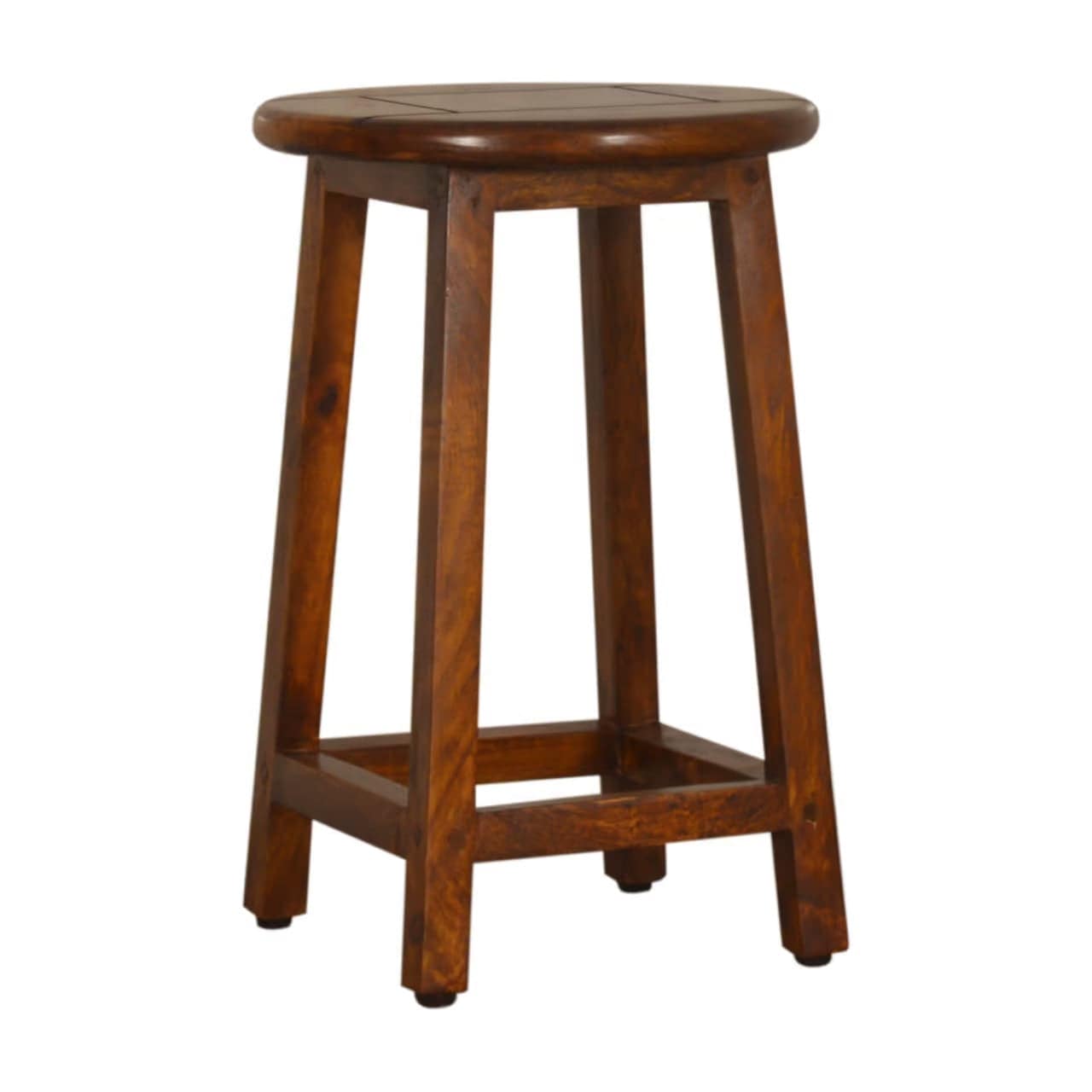 Chestnut Breakfast Table With 2 Stools by Artisan Furniture - Price Crash Furniture