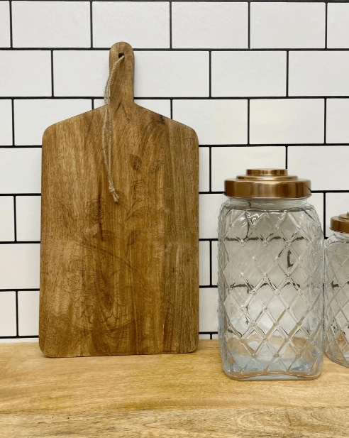 Etched Wood Chopping Board - Price Crash Furniture