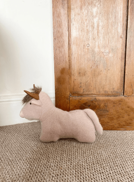 Fabric Angus Cow Doorstop - Price Crash Furniture