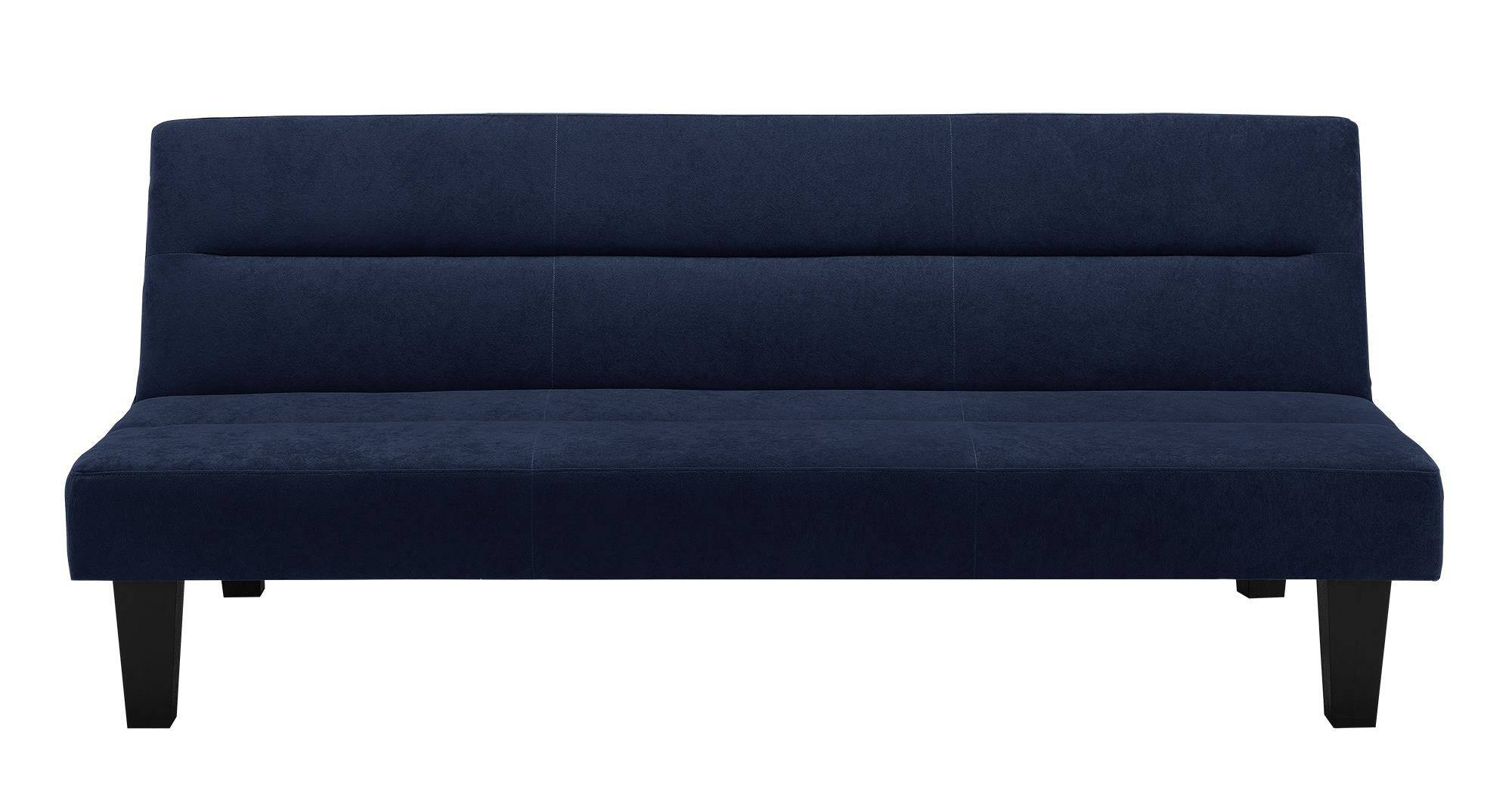 Kebo Futon in Blue Velvet by Dorel - Price Crash Furniture