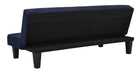 Kebo Futon in Blue Velvet by Dorel - Price Crash Furniture