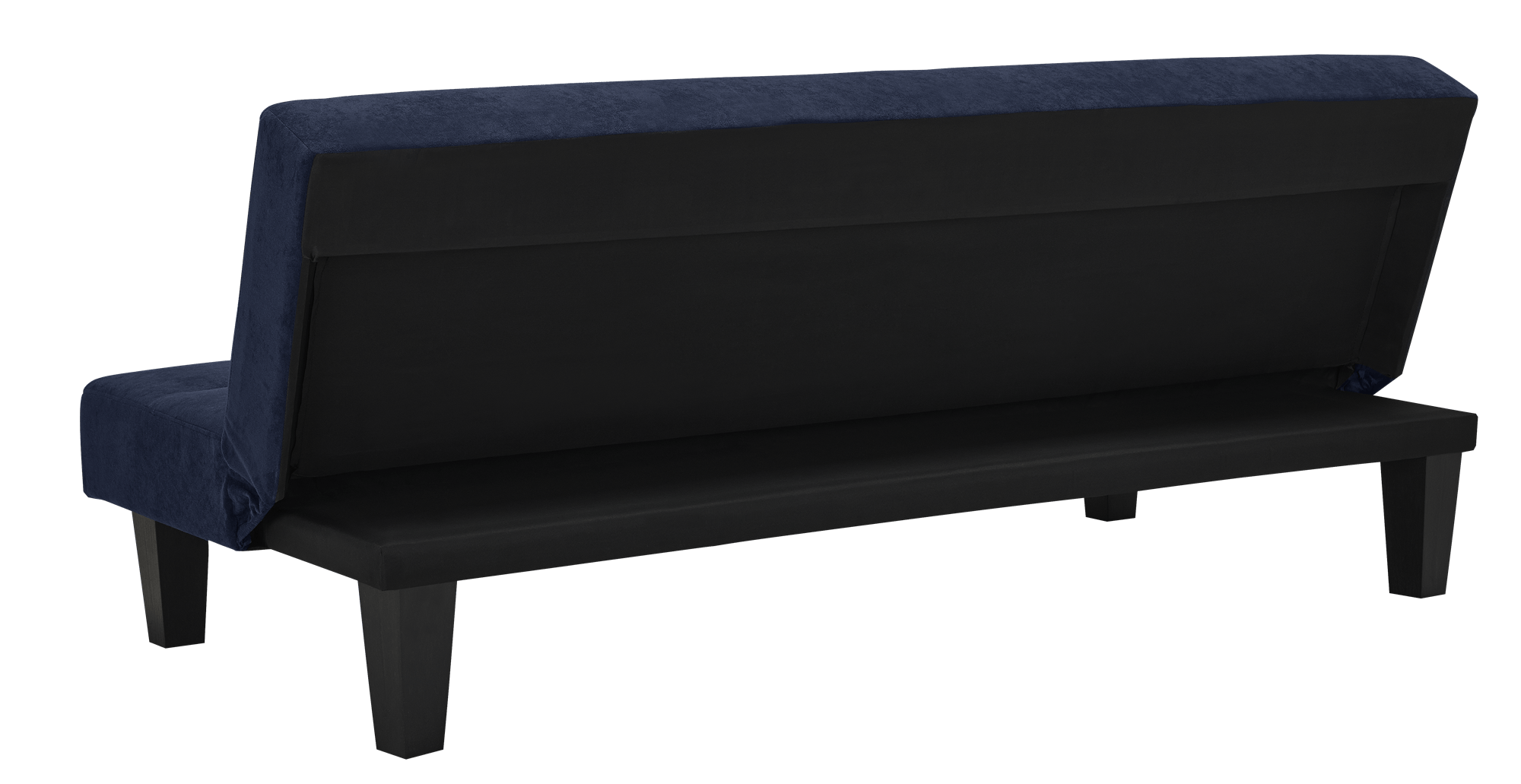 Kebo Futon in Blue Velvet by Dorel - Price Crash Furniture