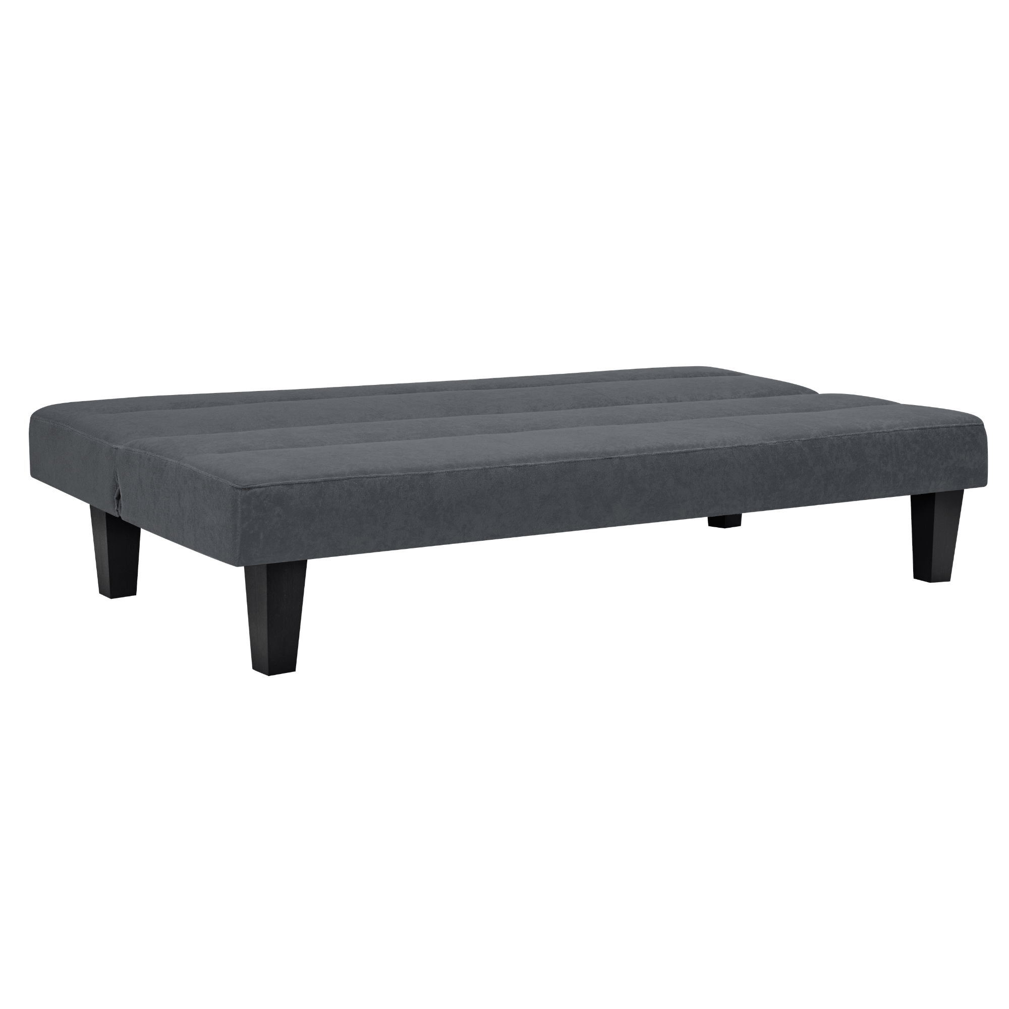 Kebo Futon in Grey Velvet by Dorel - Price Crash Furniture