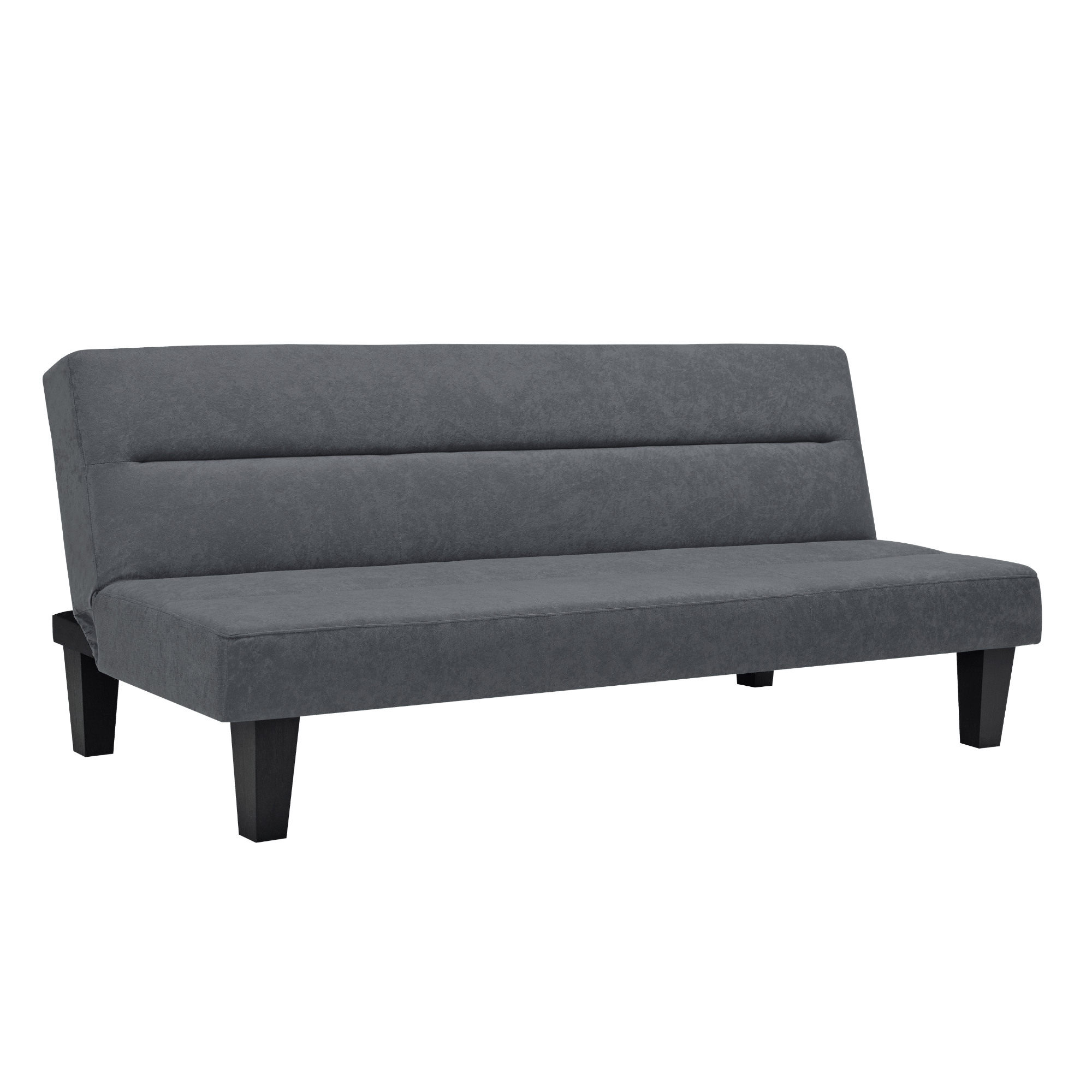 Kebo Futon in Grey Velvet by Dorel - Price Crash Furniture