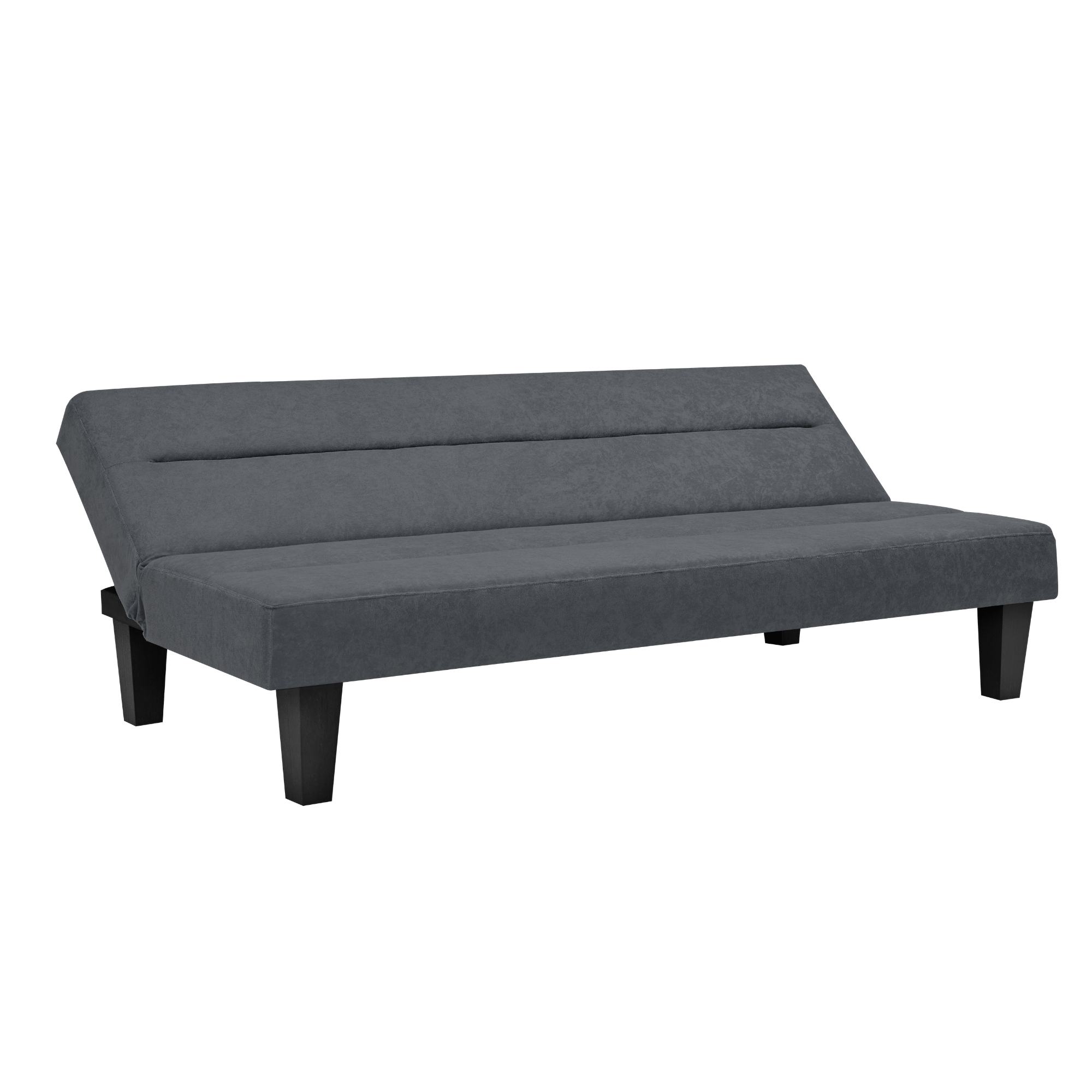 Kebo Futon in Grey Velvet by Dorel - Price Crash Furniture