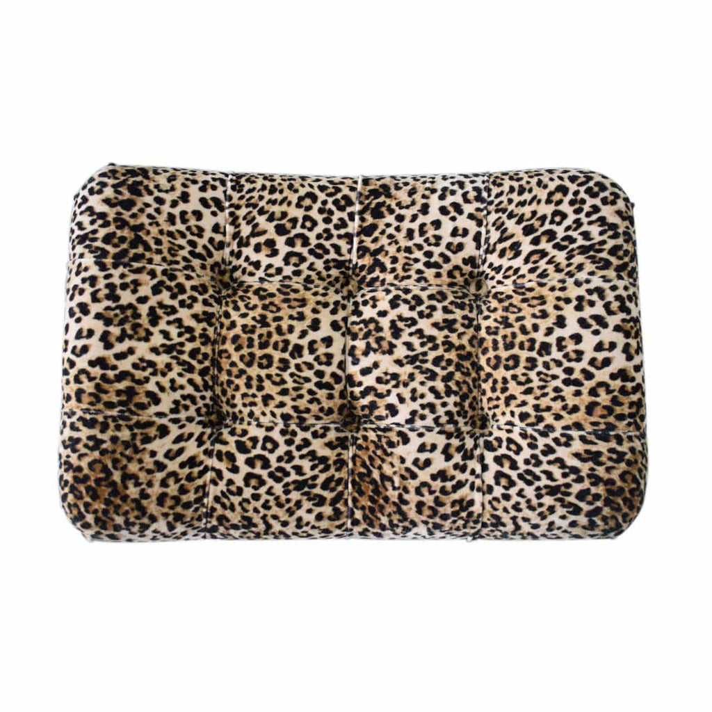 Leopard Print Curved Bench by Artisan Furniture - Price Crash Furniture
