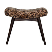Leopard Print Curved Bench by Artisan Furniture - Price Crash Furniture