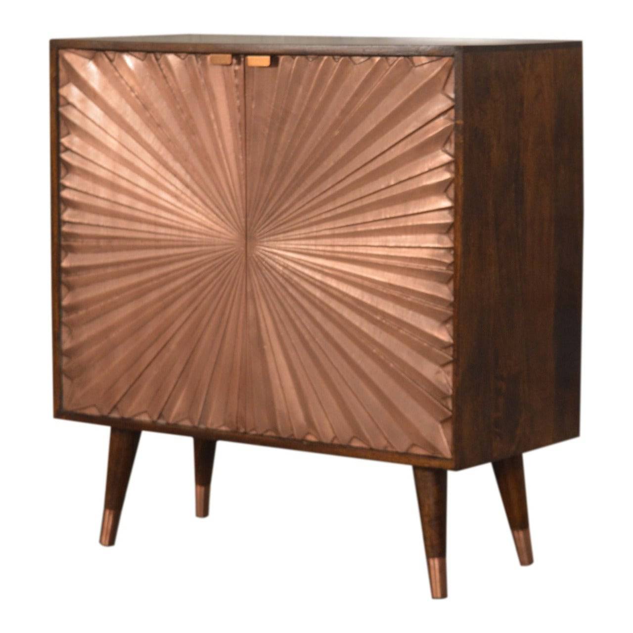 Manila Copper Cabinet by Artisan Furniture - Price Crash Furniture