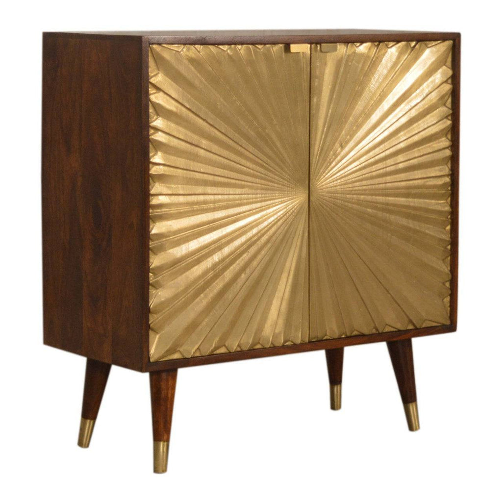 Manila Gold Cabinet by Artisan Furniture - Price Crash Furniture