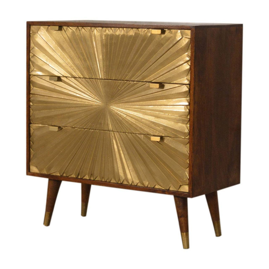 Manila Gold Chest by Artisan Furniture - Price Crash Furniture