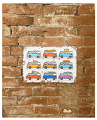 Metal Vintage Wall Sign - Camper Van Collection - Price Crash Furniture