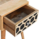 Mini Bone Inlay Bedside by Artisan Furniture - Price Crash Furniture