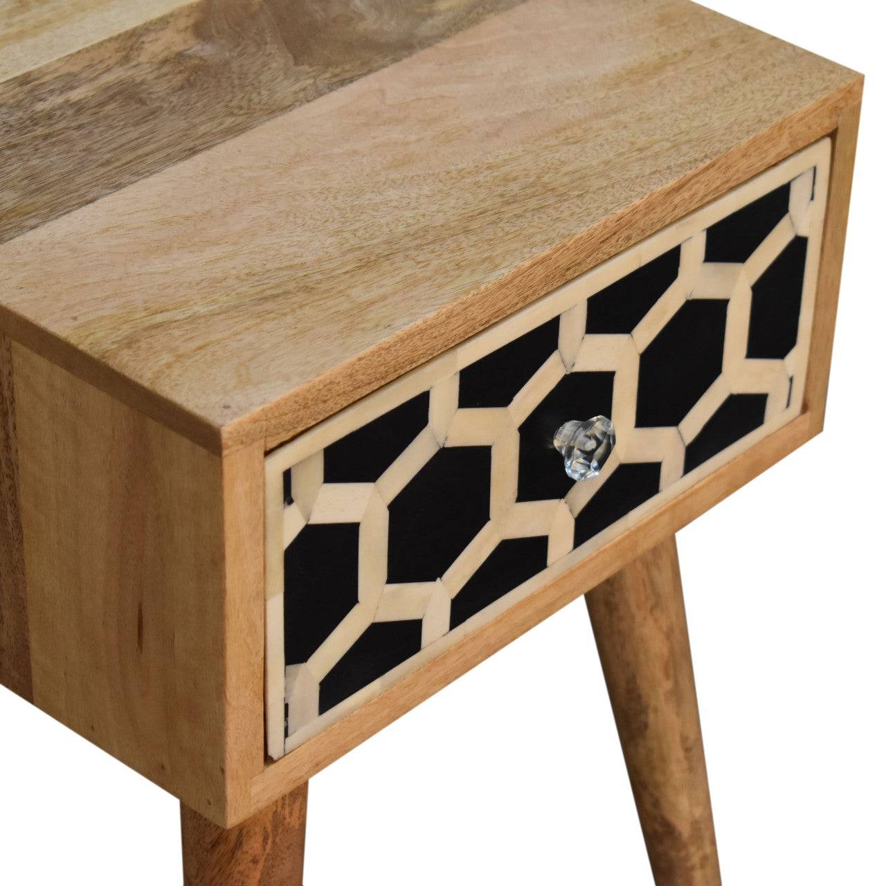 Mini Bone Inlay Bedside by Artisan Furniture - Price Crash Furniture