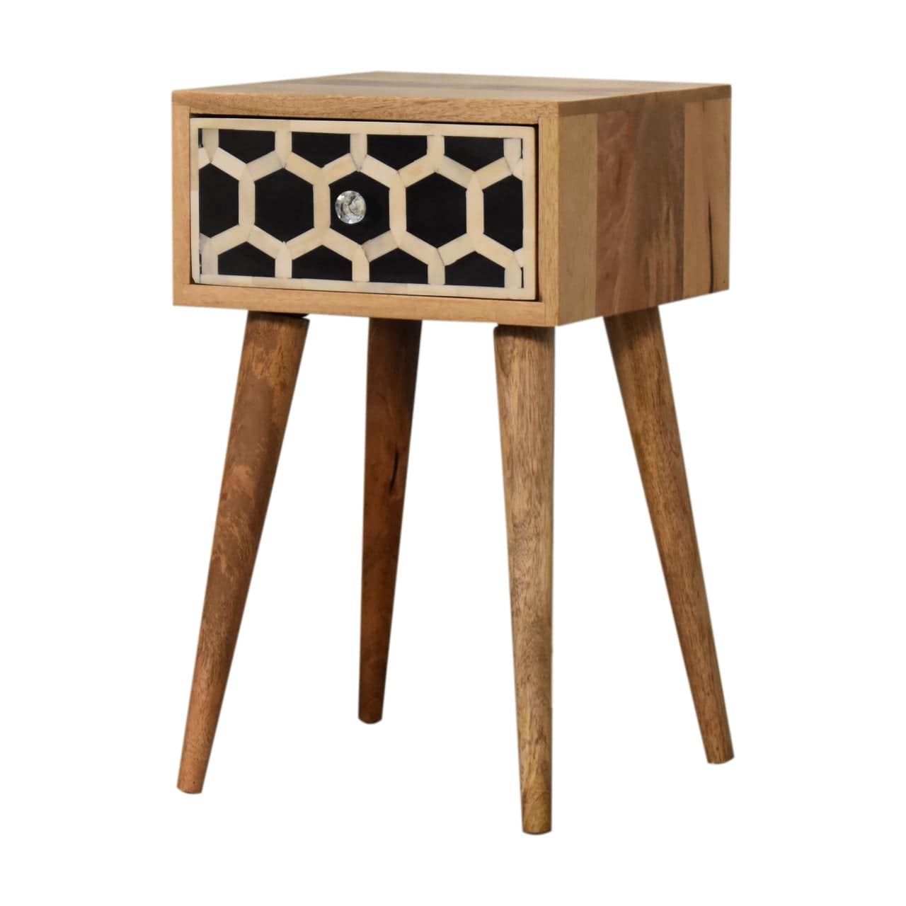 Mini Bone Inlay Bedside by Artisan Furniture - Price Crash Furniture