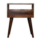 Modern Chestnut Solid Wood Bedside by Artisan Furniture - Price Crash Furniture