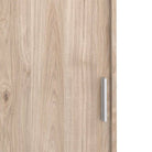 Naia Wardrobe with 2 sliding doors + 1 door + 3 drawers in Jackson Hickory Oak - Price Crash Furniture