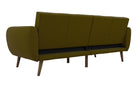 NOVOGRATZ Brittany Sofa Bed Wooden Legs - Linen - Green - Price Crash Furniture