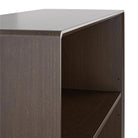 NOVOGRATZ (UK) Brittany 4 Shelf Bookcase Walnut - Price Crash Furniture