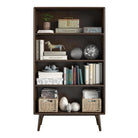 NOVOGRATZ (UK) Brittany 4 Shelf Bookcase Walnut - Price Crash Furniture