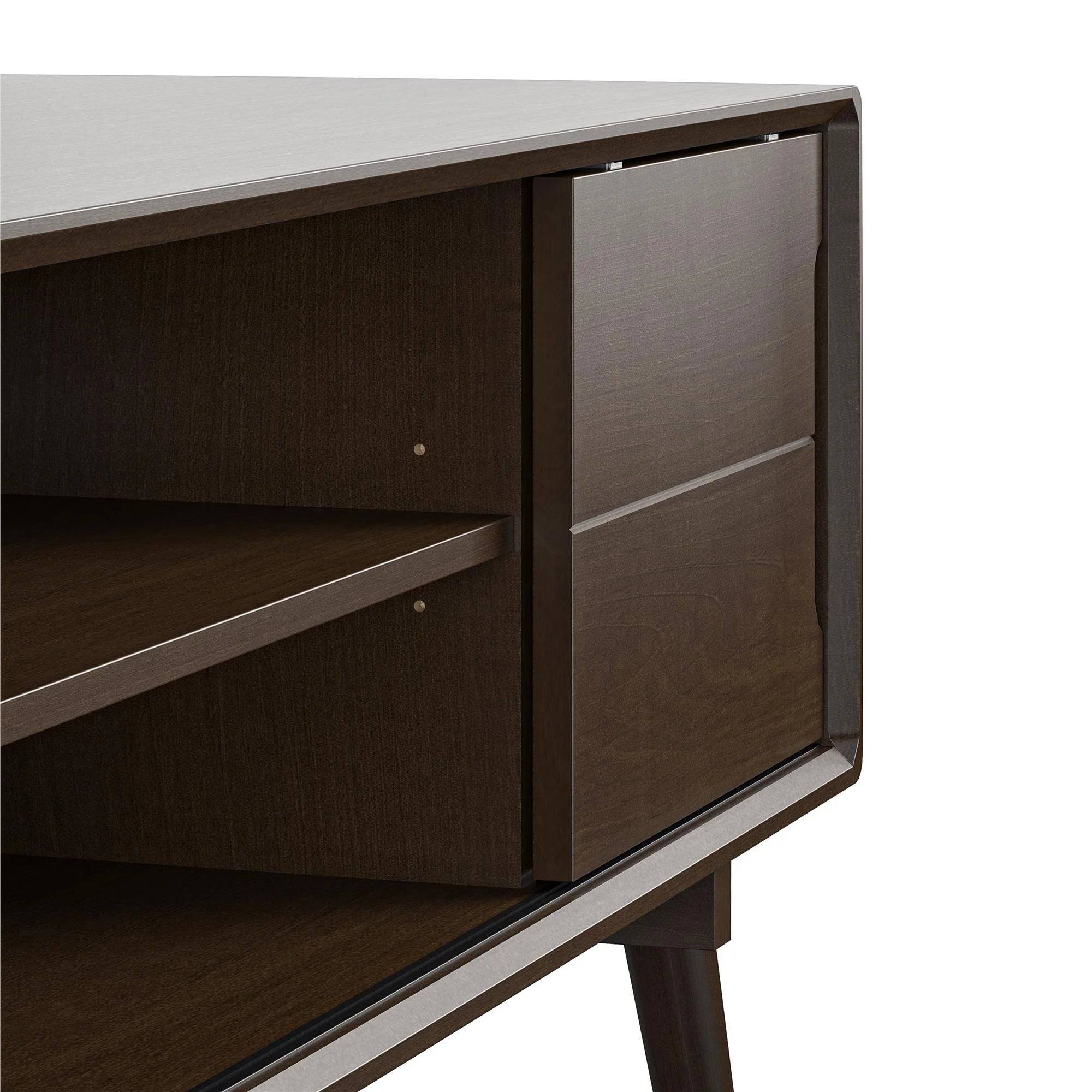 NOVOGRATZ (UK) Brittany TV Stand 55in Walnut - Price Crash Furniture