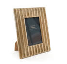 Ribbed Wooden Photo Frame - Price Crash Furniture