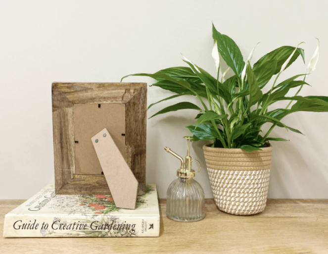 Ribbed Wooden Photo Frame - Price Crash Furniture