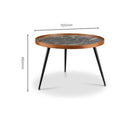 Siena Marble Coffee Table by Jual - Price Crash Furniture