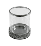 Small Sparkly Pillar Candle Holder - Price Crash Furniture