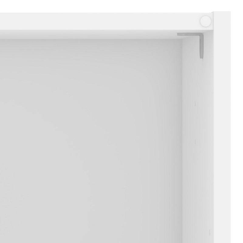 Space Tall Narrow Single Wardrobe - 1 Door in White 1750 - Price Crash Furniture