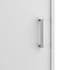 Space Tall Narrow Wardrobe - 2 Sliding Doors In White 1750 - Price Crash Furniture