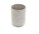 Taupe Ceramic Toothbrush Holder - Price Crash Furniture