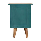 Teal Hand Painted Bedside by Artisan Furniture - Price Crash Furniture