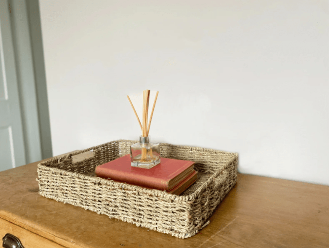 Two Dried Seagrass Trays - Price Crash Furniture