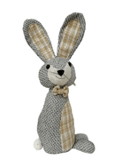 Woven Fabric Rabbit Doorstop - Price Crash Furniture