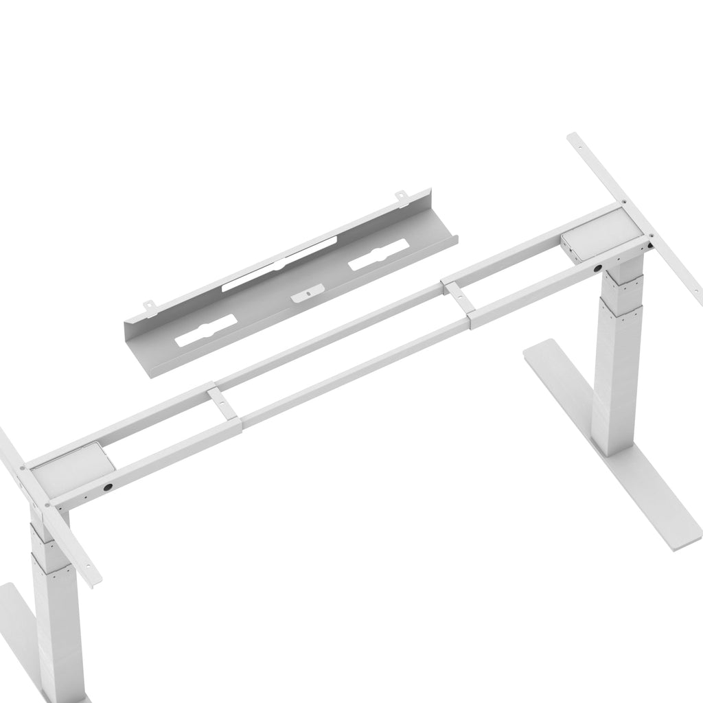 Air Universal Deep Cable Tray Silver - Price Crash Furniture
