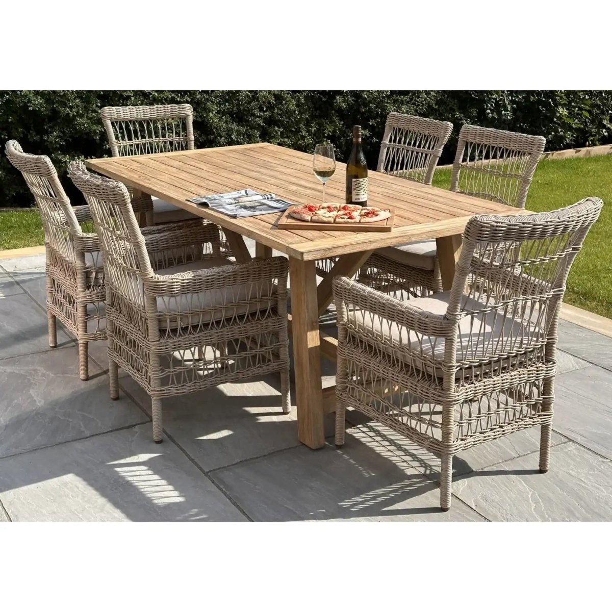 Provence Collection Outdoor Large Dining Table - Price Crash Furniture