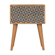 Rafina 2 Drawer Bedside Cabinet Unit - Price Crash Furniture