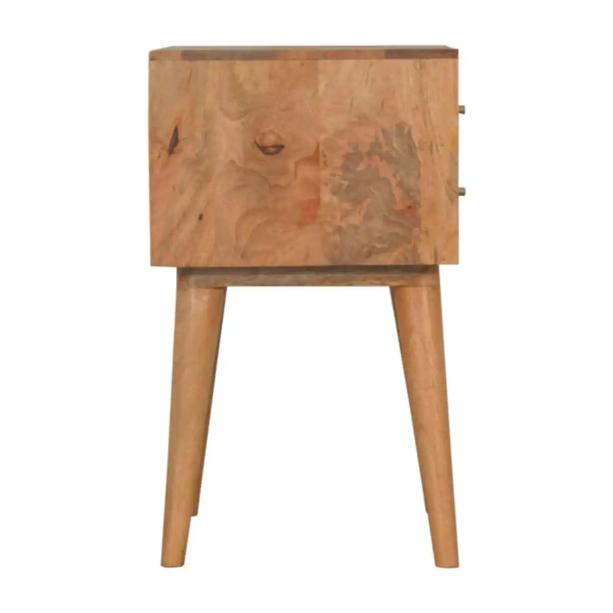 Rafina 2 Drawer Bedside Cabinet Unit - Price Crash Furniture