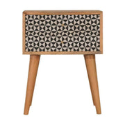 Rafina 2 Drawer Bedside Cabinet Unit - Price Crash Furniture