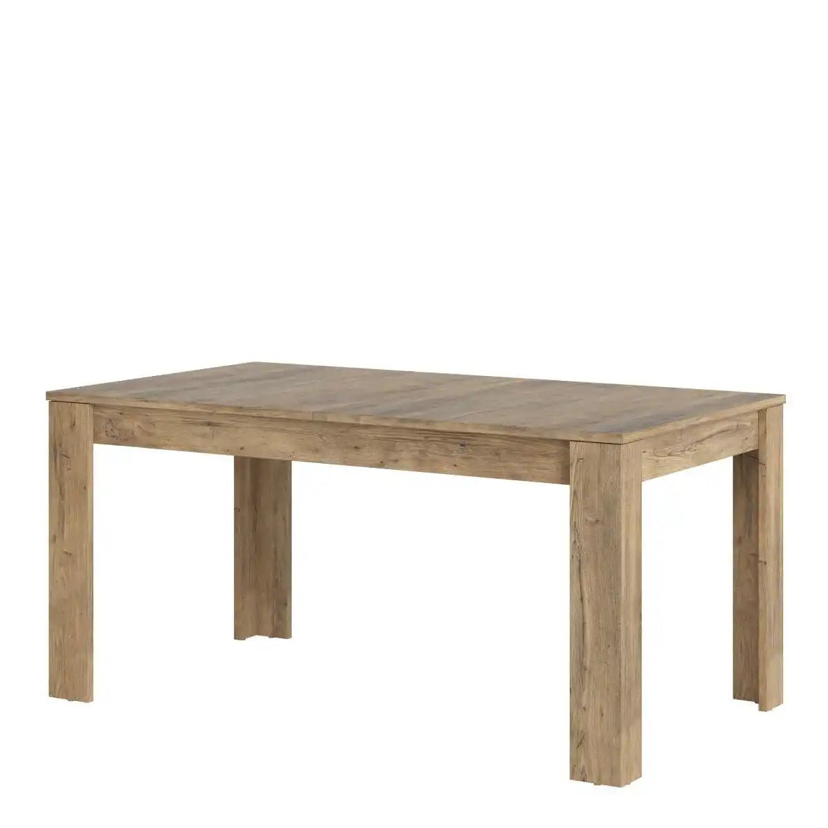 Rapallo Extending Dining Table 160 - 200cm in Chestnut and Matera Grey - Price Crash Furniture