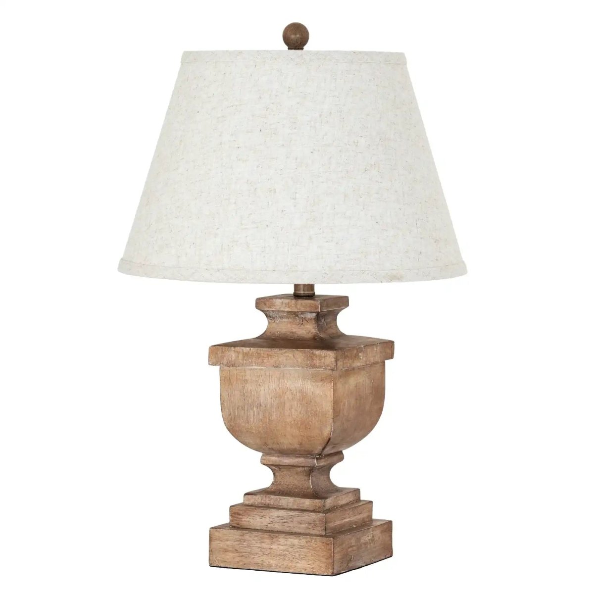 Ravelle Table Lamp With Edged Linen Shade - Price Crash Furniture