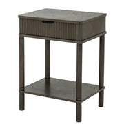 Reed Collection 1 Drawer Side Table - Price Crash Furniture