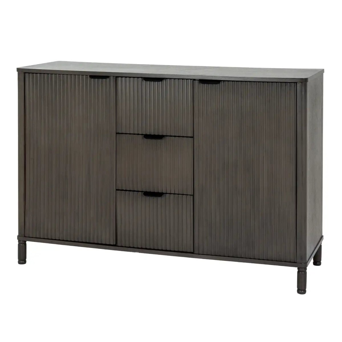 Reed Collection 3 Drawer 2 Door Sideboard Buffet Unit - Price Crash Furniture