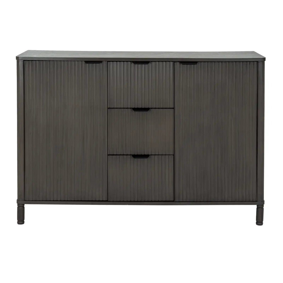 Reed Collection 3 Drawer 2 Door Sideboard Buffet Unit - Price Crash Furniture